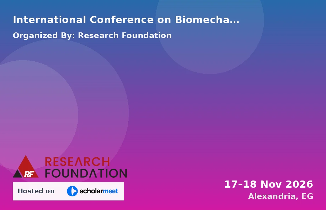 International Conference on Biomechanical Analysis of Athletic Movements and Performance (ICBAAMP-26)