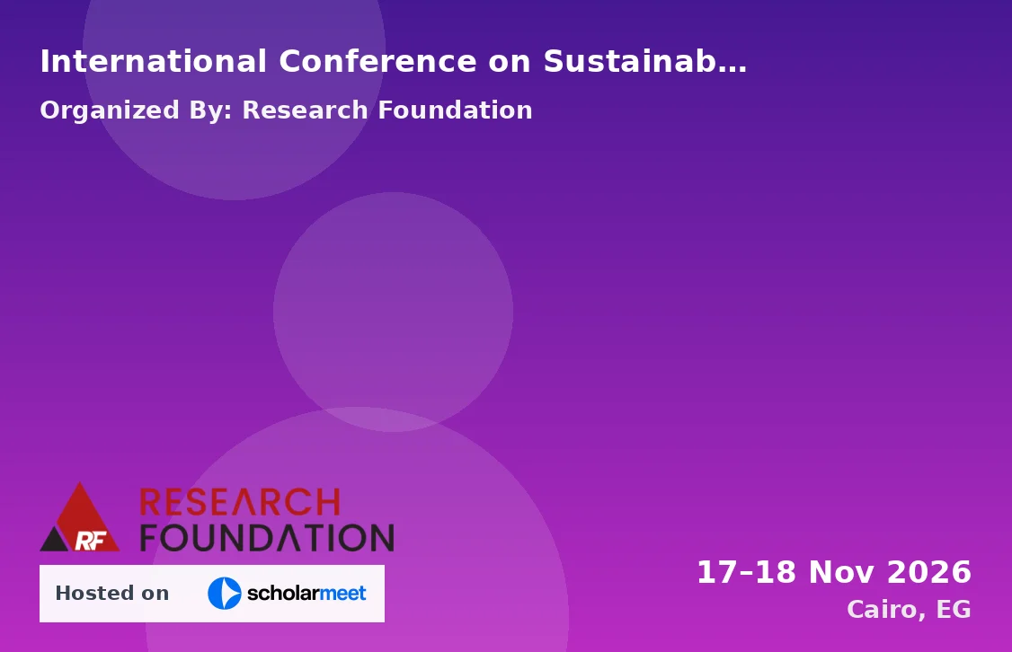 International Conference on Sustainability, Environmental Governance, and Global Futures (ICSEGGF-26)