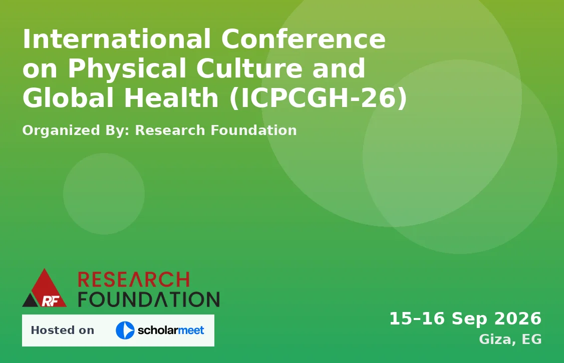 International Conference on Physical Culture and Global Health (ICPCGH-26)