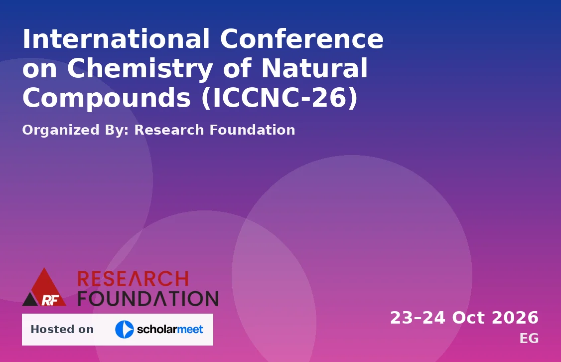 International Conference on Chemistry of Natural Compounds (ICCNC-26)