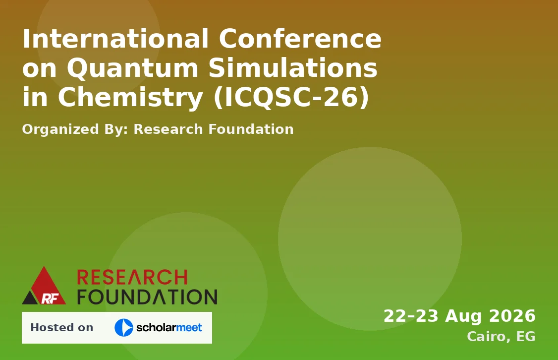 International Conference on Quantum Simulations in Chemistry (ICQSC-26)