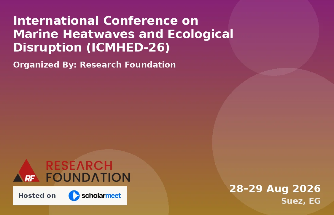 International Conference on Marine Heatwaves and Ecological Disruption (ICMHED-26)