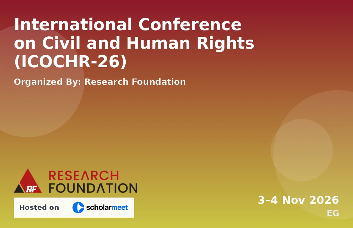 International Conference on Civil and Human Rights (ICOCHR-26)