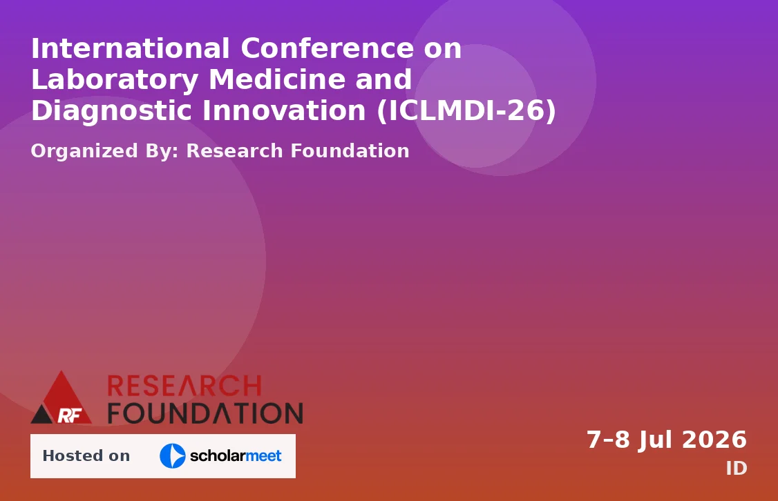 International Conference on Laboratory Medicine and Diagnostic Innovation (ICLMDI-26)