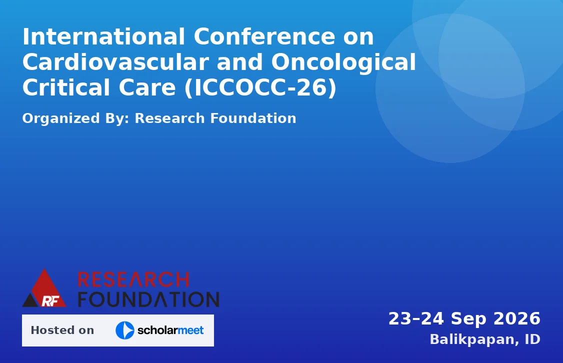 International Conference on Cardiovascular and Oncological Critical Care (ICCOCC-26)