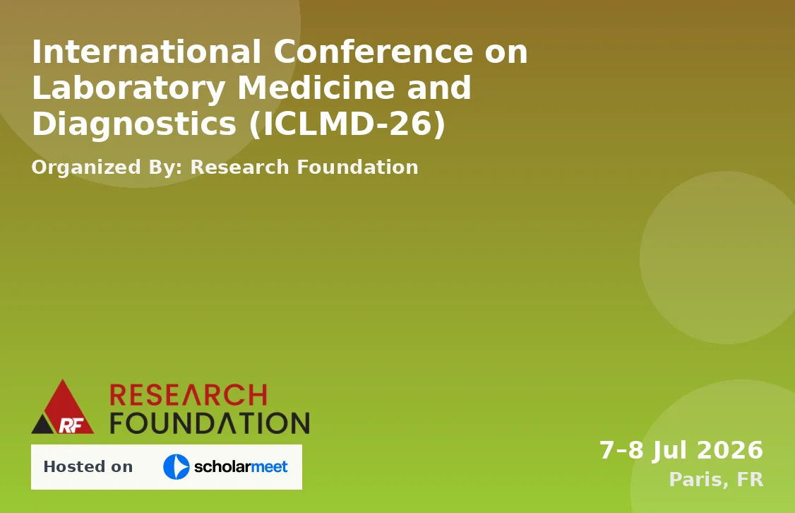 International Conference on Laboratory Medicine and Diagnostics (ICLMD-26)