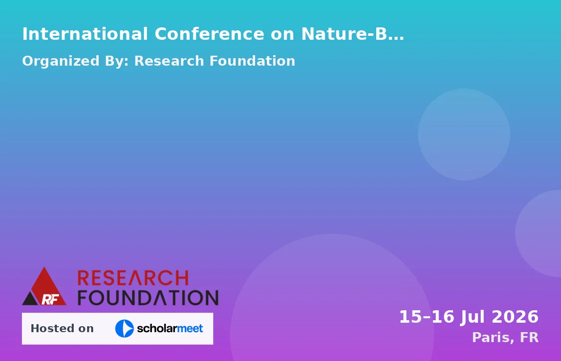 International Conference on Nature-Based Solutions for Water Security and Land Degradation (ICNBSWSLD-26)