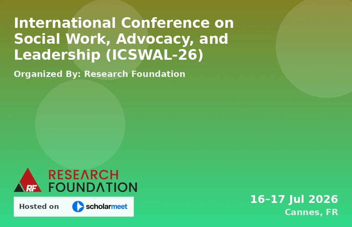 International Conference on Social Work, Advocacy, and Leadership (ICSWAL-26)
