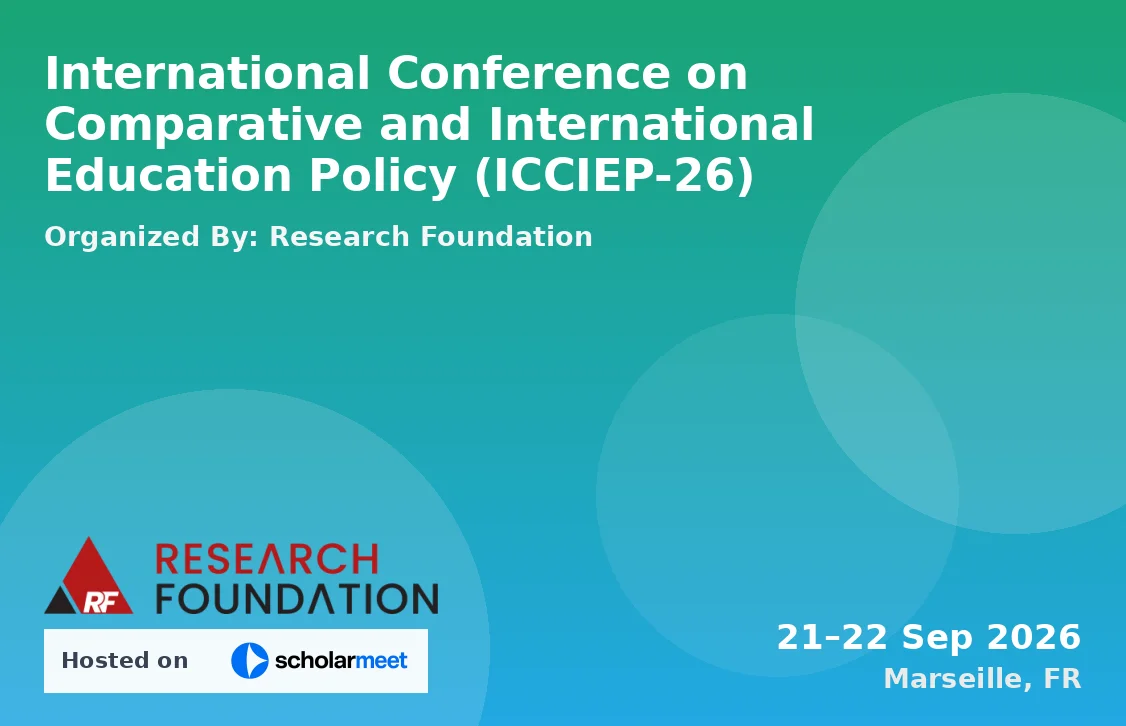 International Conference on Comparative and International Education Policy (ICCIEP-26)