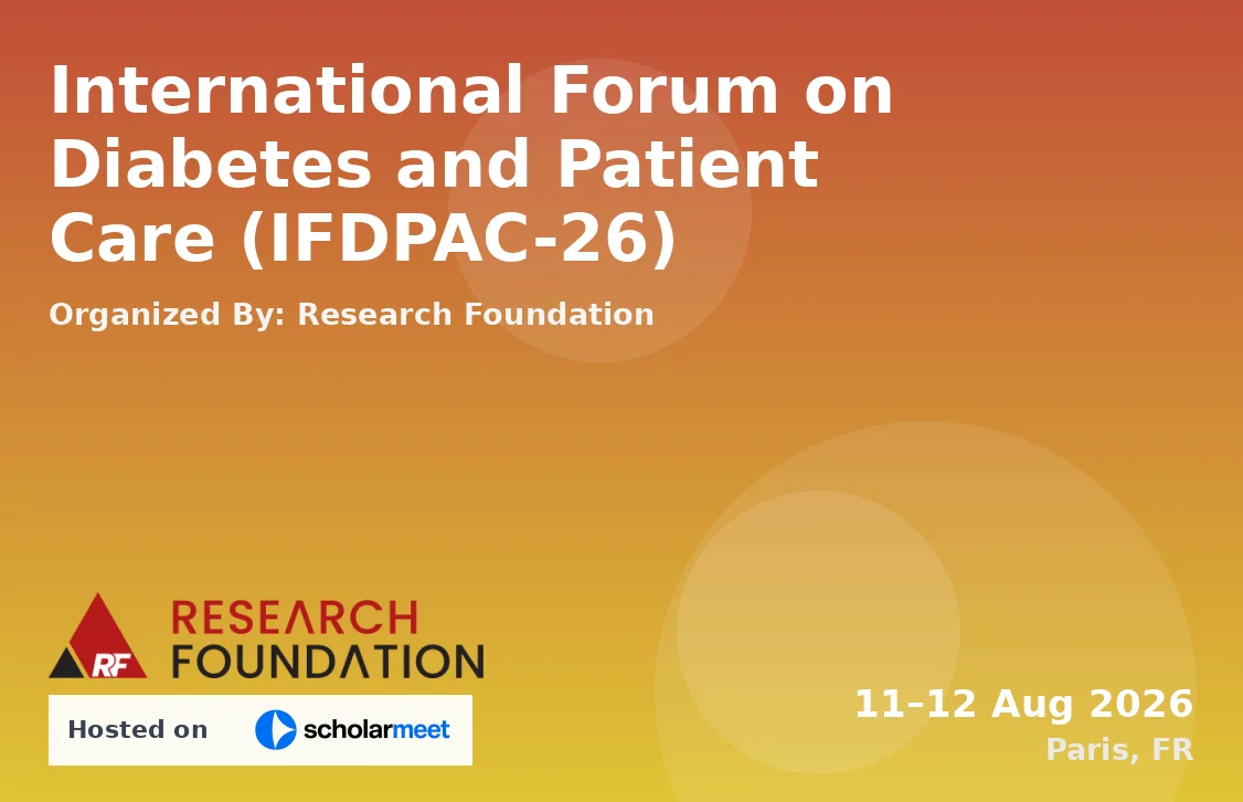 International Forum on Diabetes and Patient Care (IFDPAC-26)