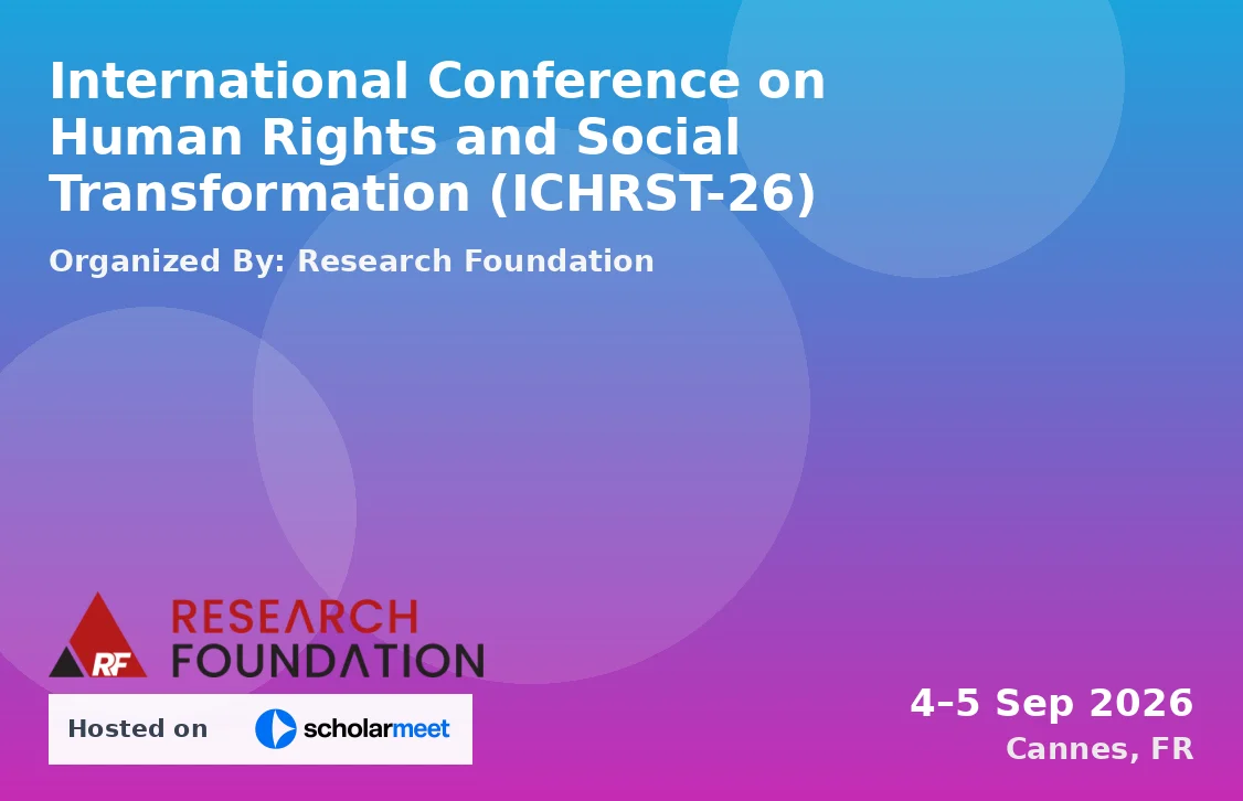 International Conference on Human Rights and Social Transformation (ICHRST-26)