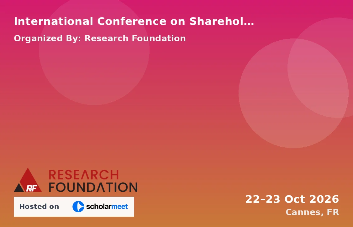 International Conference on Shareholder Rights, Board Responsibilities, and Corporate Governance (ICSRBR-26)