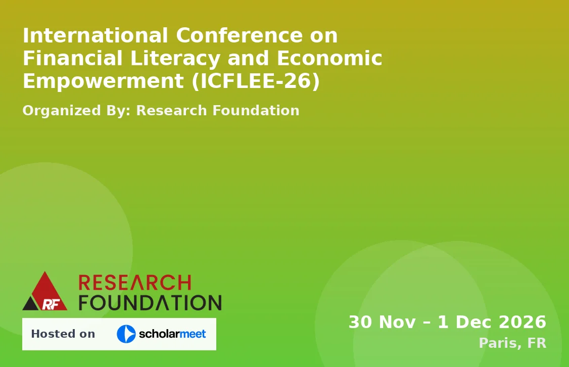 International Conference on Financial Literacy and Economic Empowerment (ICFLEE-26)