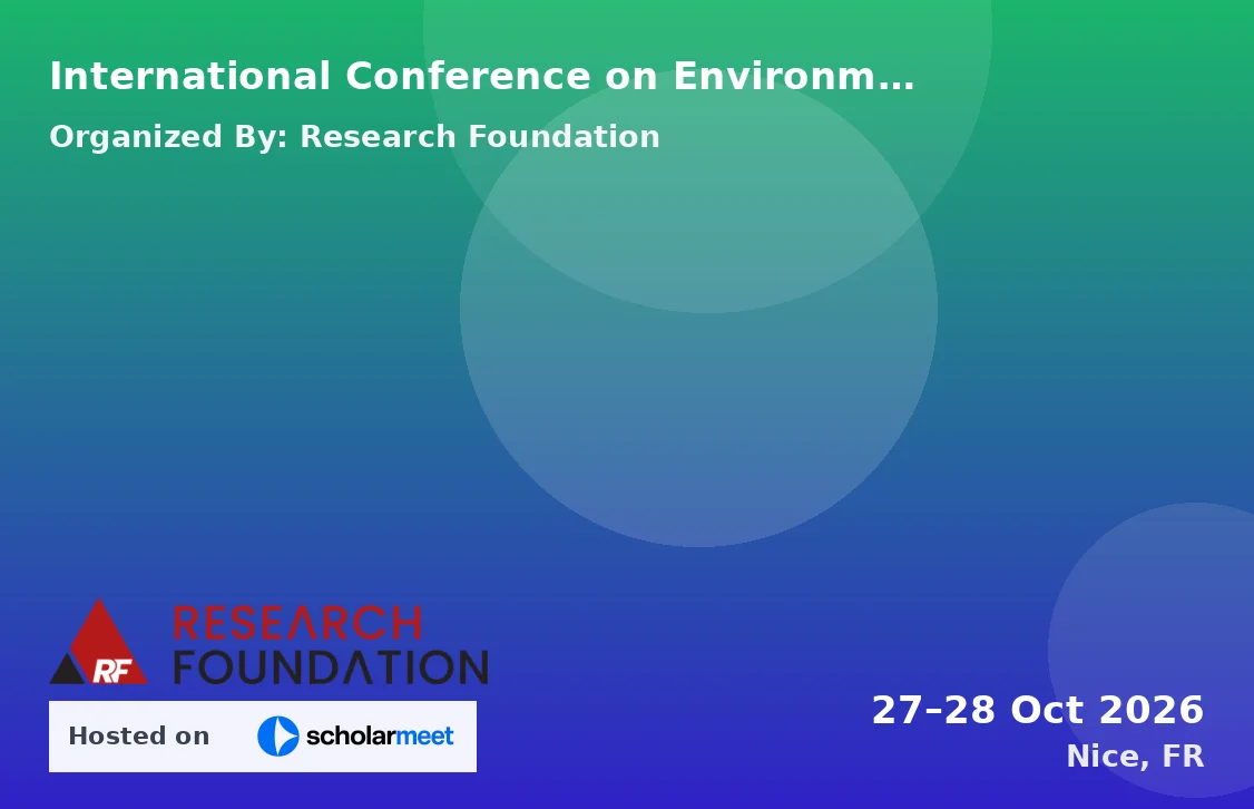 International Conference on Environment, Marine Resources, and Blue Economies in Oceania (ICEMRBE-26)