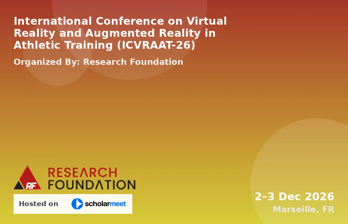 International Conference on Virtual Reality and Augmented Reality in Athletic Training (ICVRAAT-26)