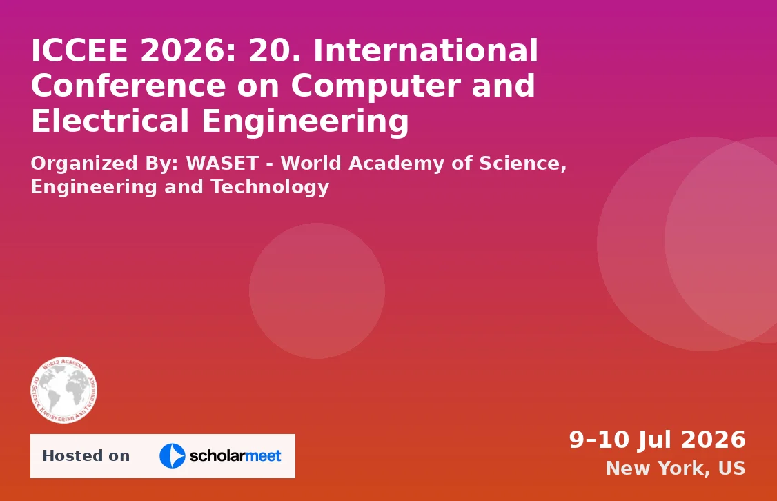ICCEE 2026: 20. International Conference on Computer and Electrical Engineering