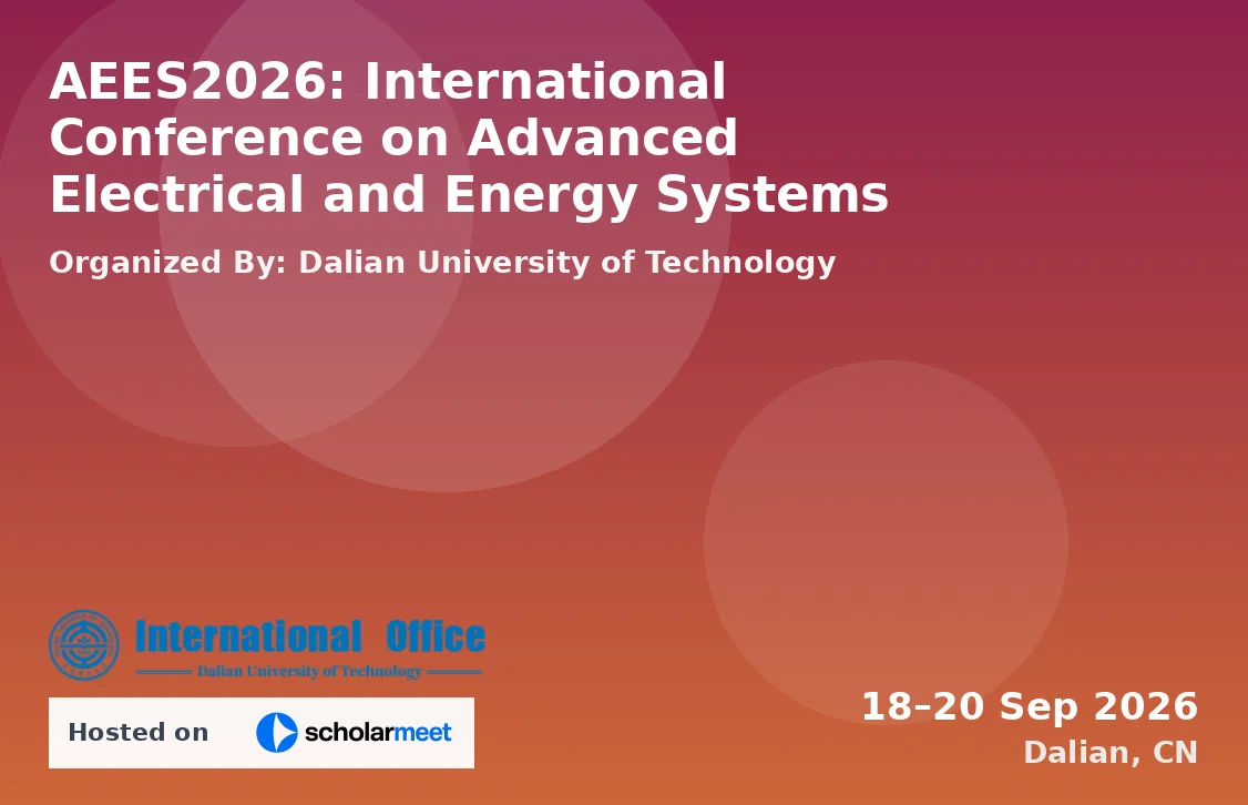 AEES2026: International Conference on Advanced Electrical and Energy Systems