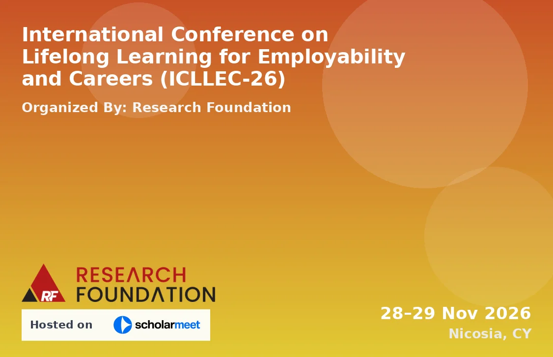 International Conference on Lifelong Learning for Employability and Careers (ICLLEC-26)