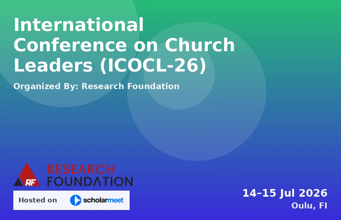 International Conference on Church Leaders (ICOCL-26)