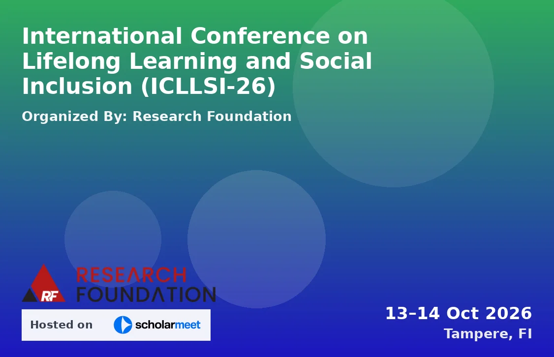 International Conference on Lifelong Learning and Social Inclusion (ICLLSI-26)
