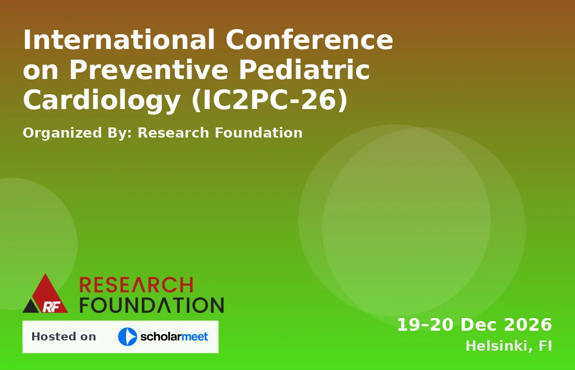 International Conference on Preventive Pediatric Cardiology (IC2PC-26)