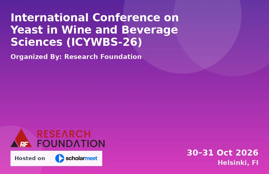 International Conference on Yeast in Wine and Beverage Sciences (ICYWBS-26)