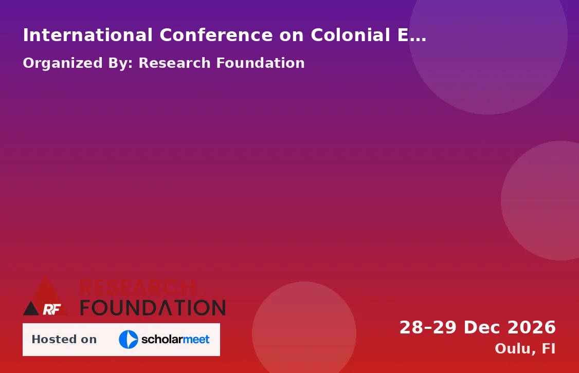 International Conference on Colonial Encounters and Postcolonial Transformations in Oceania (ICCEPTO-26)