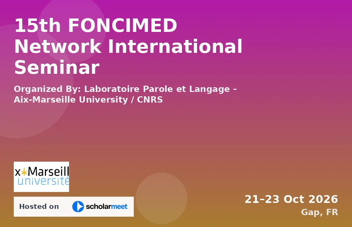 15th FONCIMED Network International Seminar