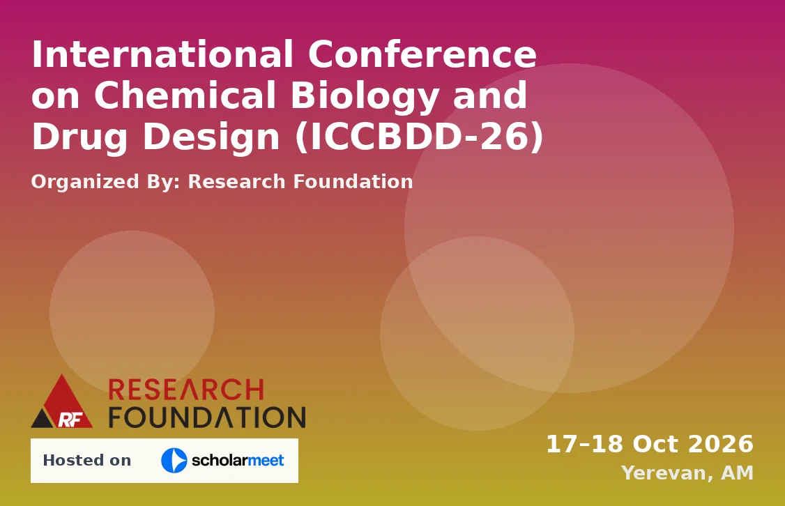 International Conference on Chemical Biology and Drug Design (ICCBDD-26)