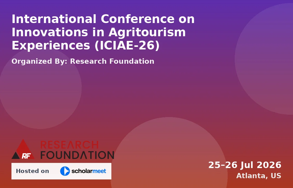 International Conference on Innovations in Agritourism Experiences (ICIAE-26)