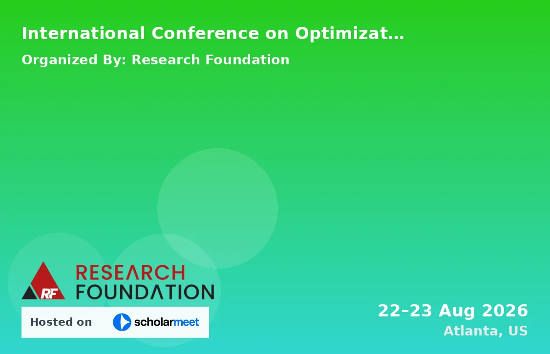 International Conference on Optimization and Mathematical Modeling in Applied Sciences (ICOMMAS-26)