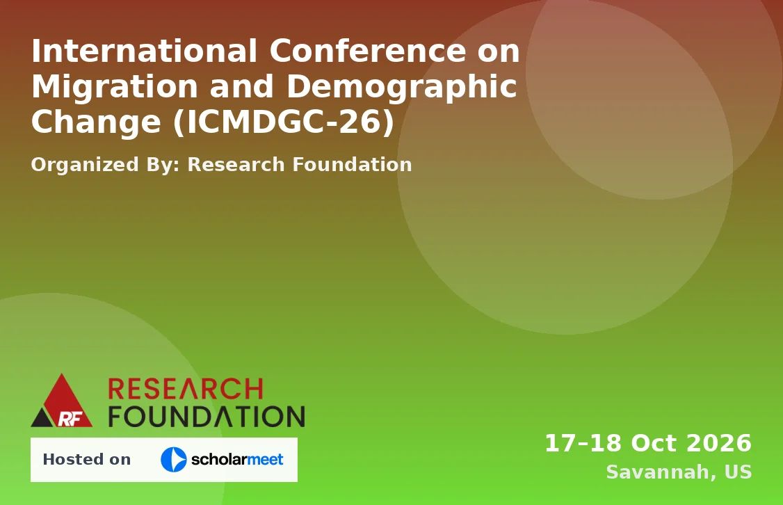 International Conference on Migration and Demographic Change (ICMDGC-26)