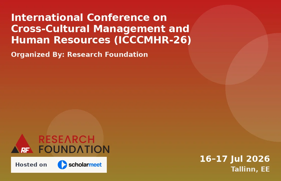 International Conference on Cross-Cultural Management and Human Resources (ICCCMHR-26)