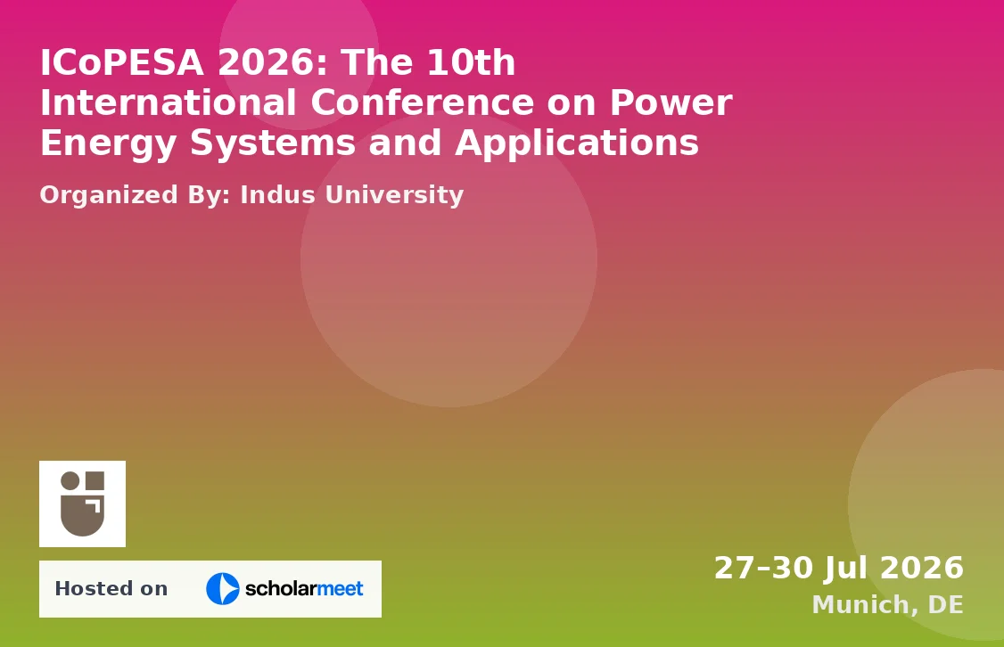 ICoPESA 2026: The 10th International Conference on Power Energy Systems and Applications