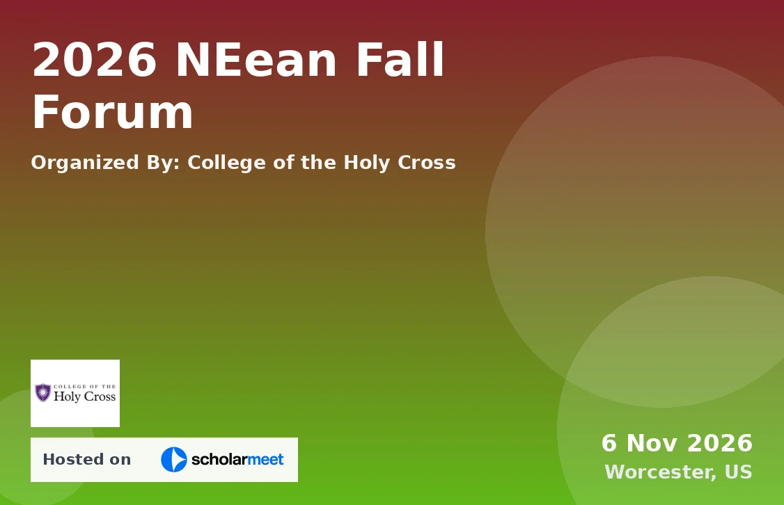 2026 NEean Fall Forum