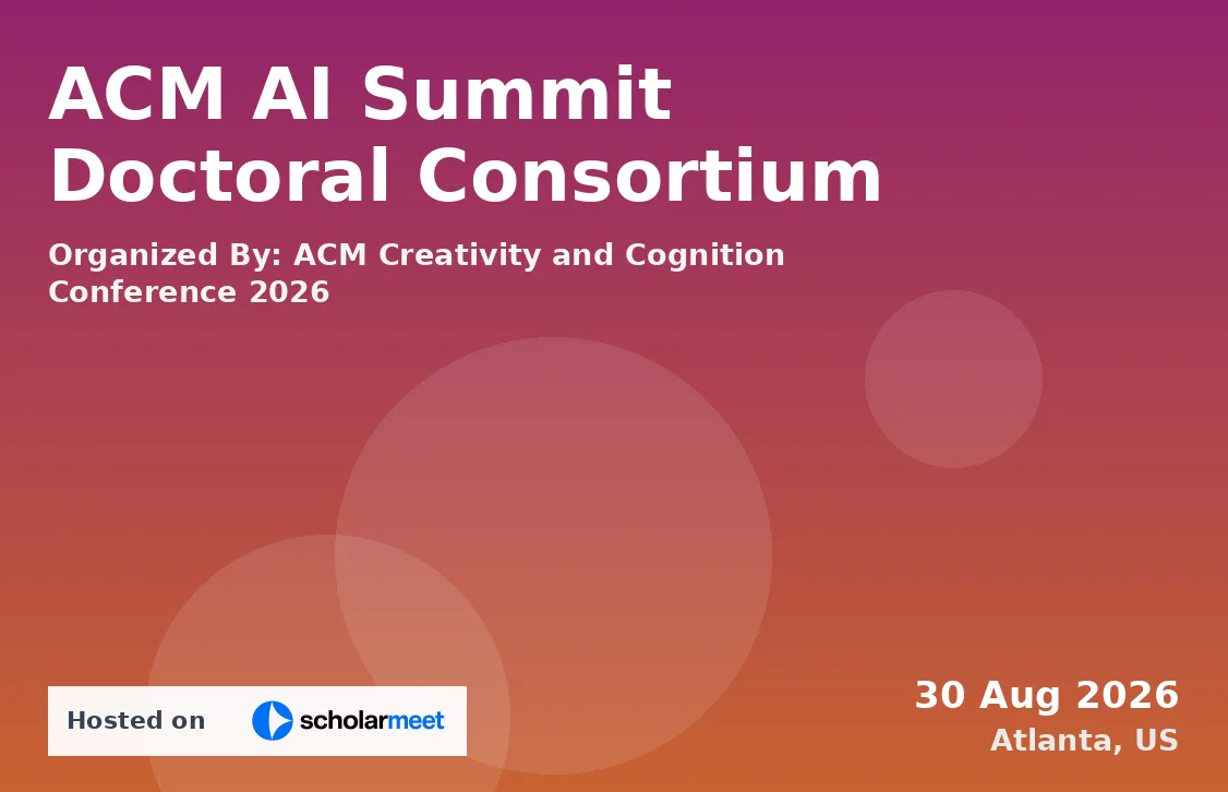 ACM AI Summit Doctoral Consortium