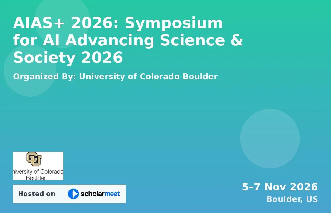 AIAS+ 2026: Symposium for AI Advancing Science & Society 2026