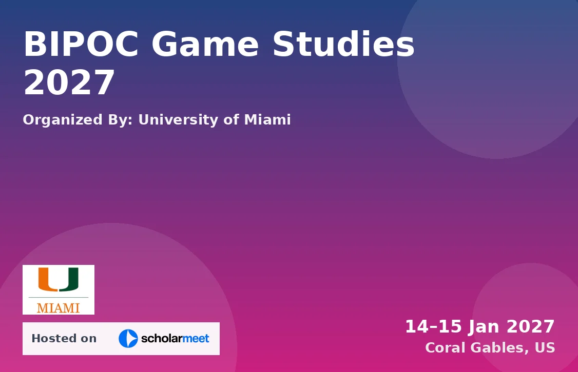 BIPOC Game Studies 2027
