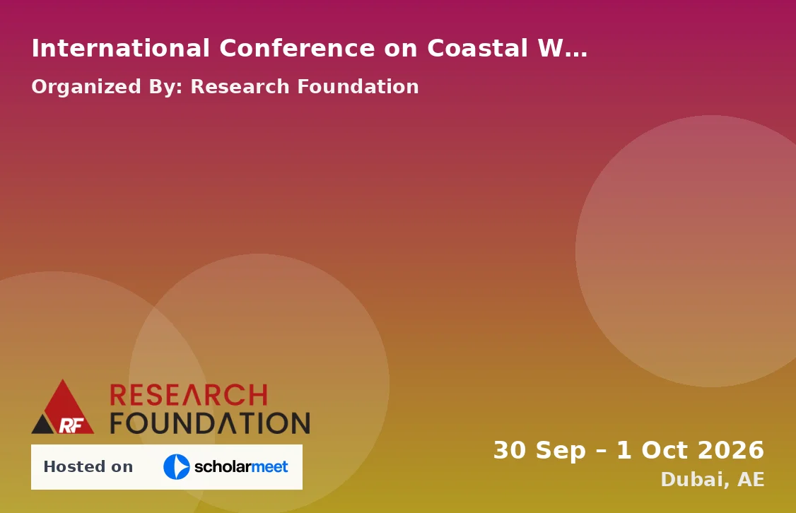 International Conference on Coastal Wetlands, Mangrove Ecosystems and Resilience to Sea Level Rise (ICCWMERSLR-26)