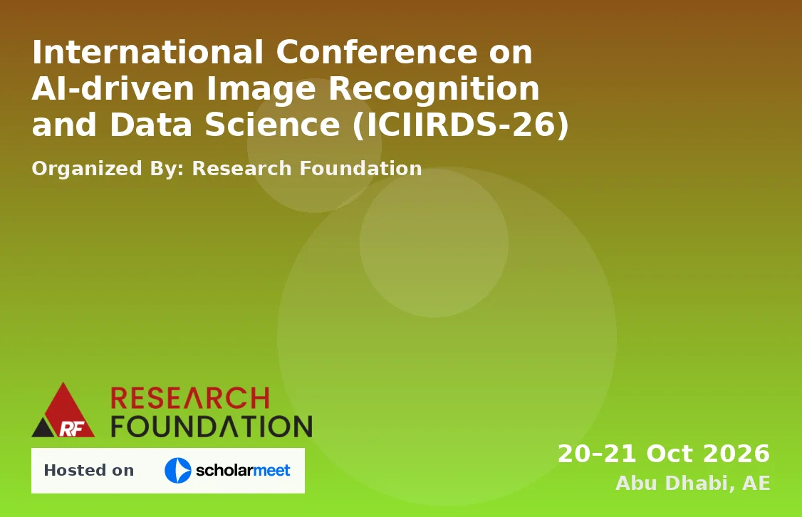 International Conference on AI-driven Image Recognition and Data Science (ICIIRDS-26)
