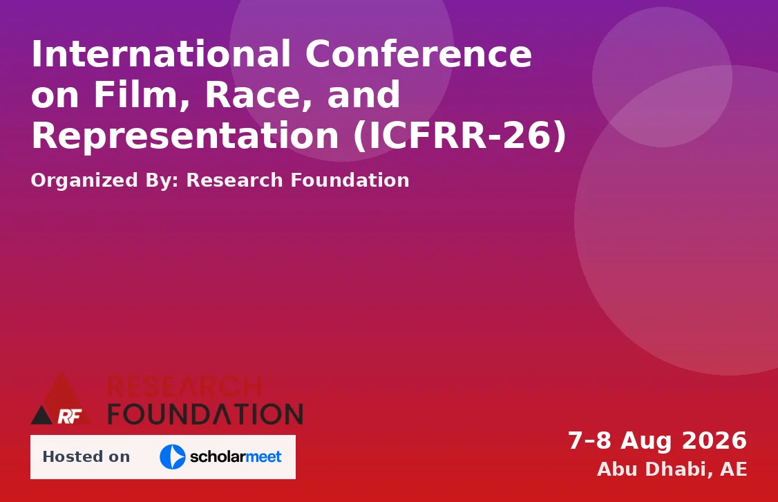 International Conference on Film, Race, and Representation (ICFRR-26)