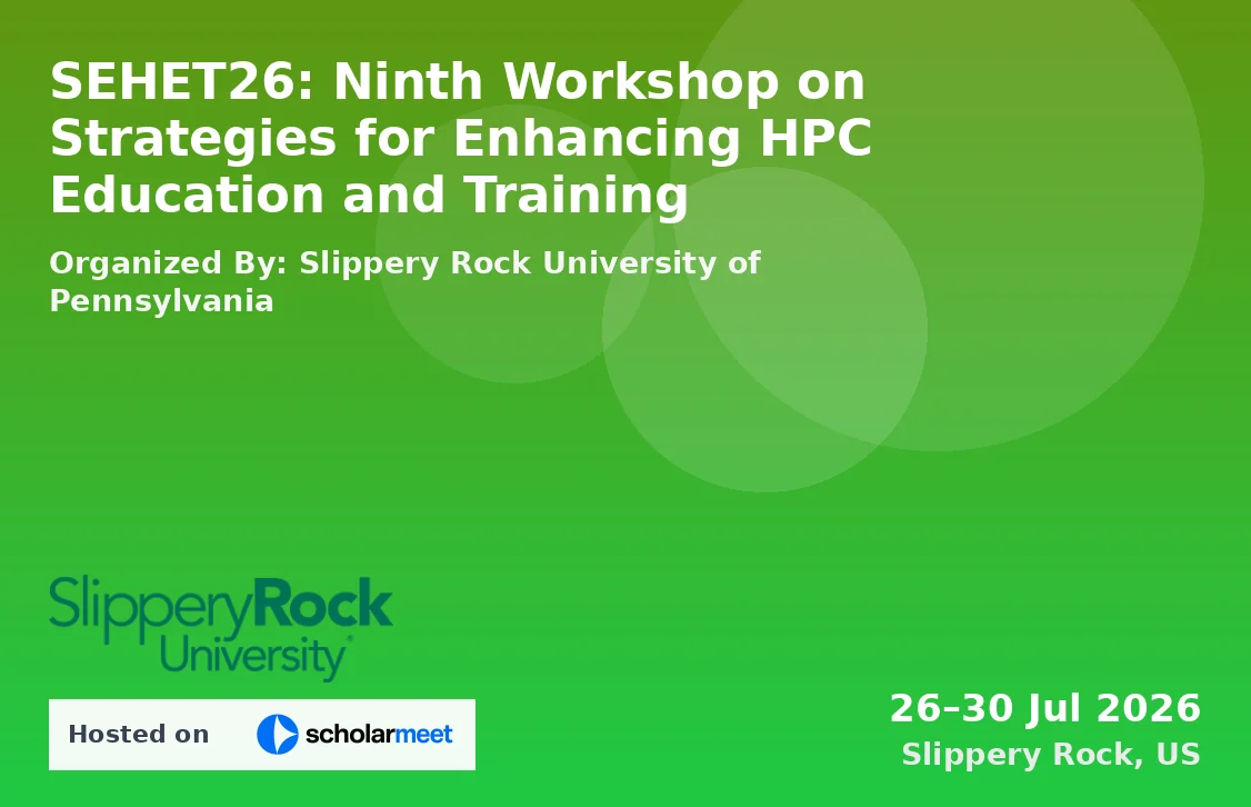 SEHET26: Ninth Workshop on Strategies for Enhancing HPC Education and Training