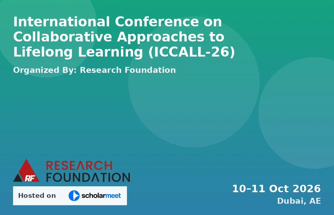 International Conference on Collaborative Approaches to Lifelong Learning (ICCALL-26)
