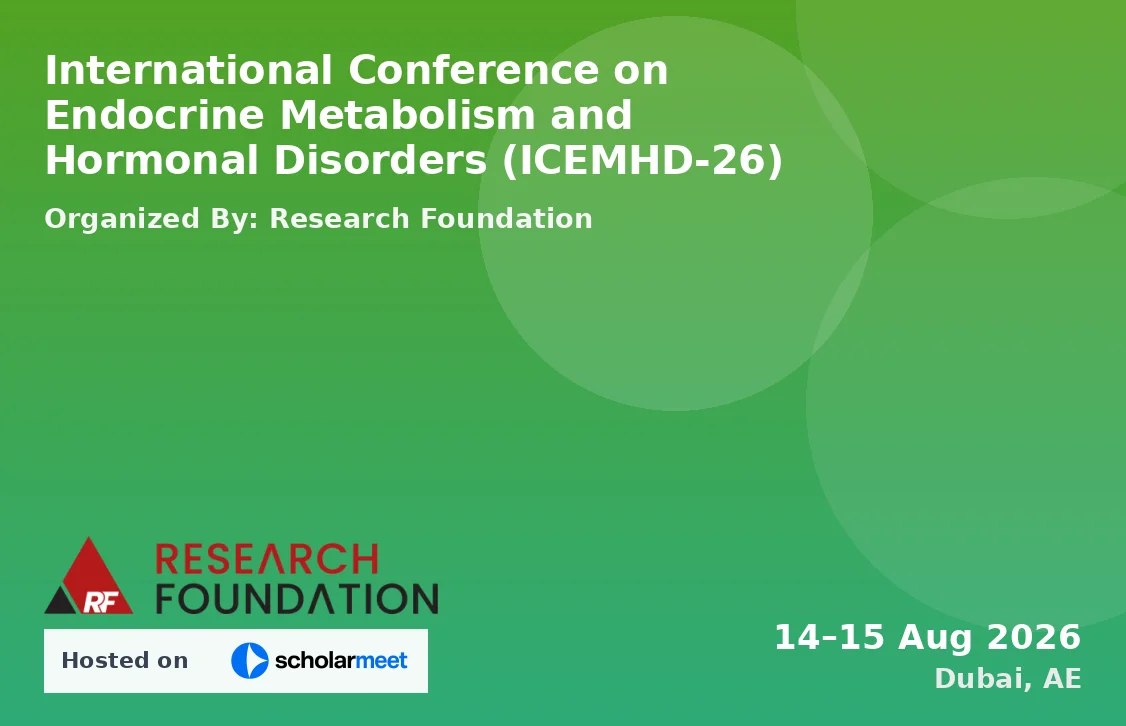 International Conference on Endocrine Metabolism and Hormonal Disorders (ICEMHD-26)