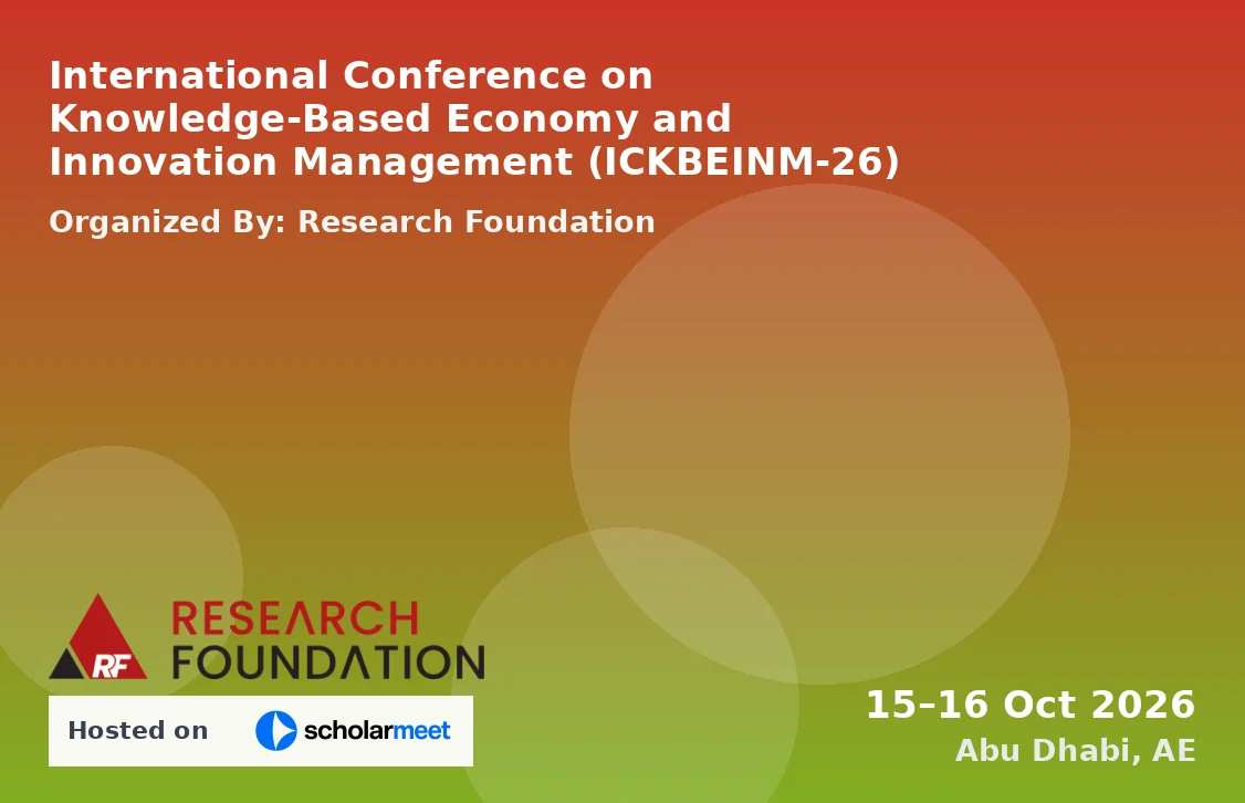 International Conference on Knowledge-Based Economy and Innovation Management (ICKBEINM-26)