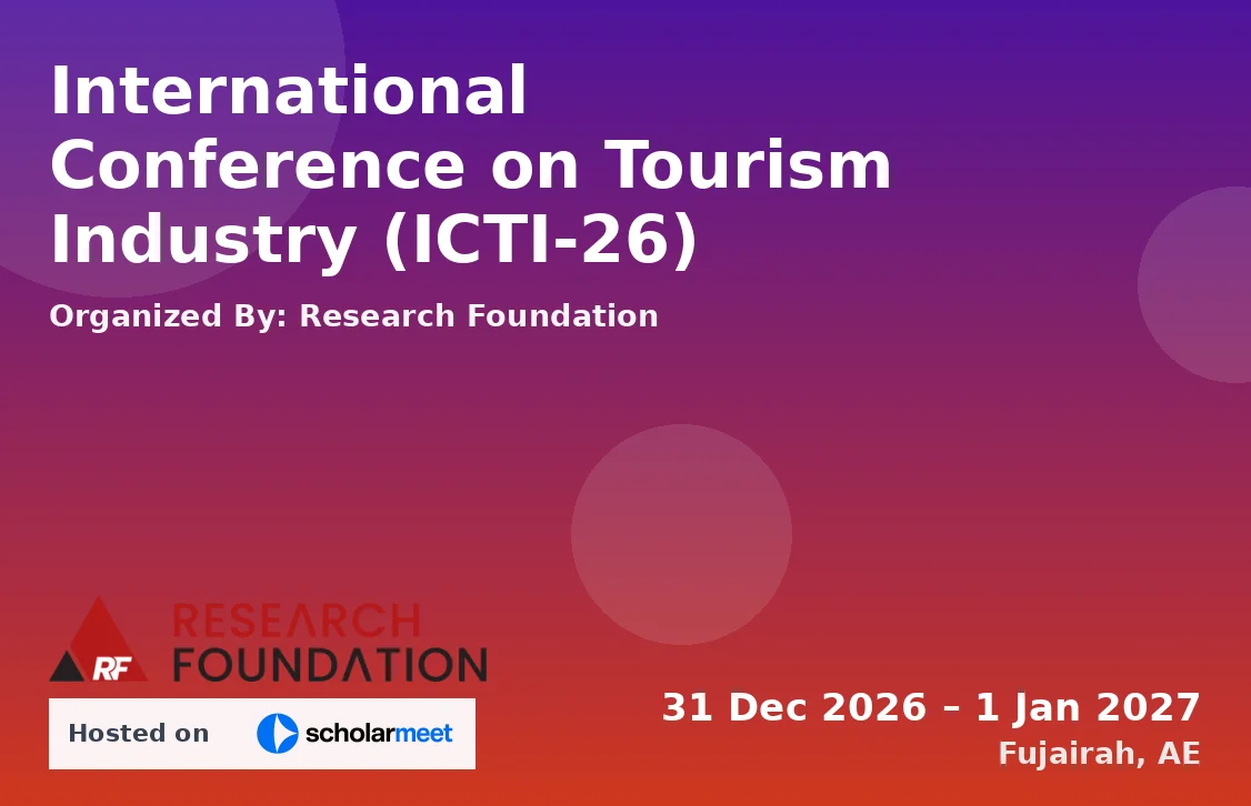 International Conference on Tourism Industry (ICTI-26)
