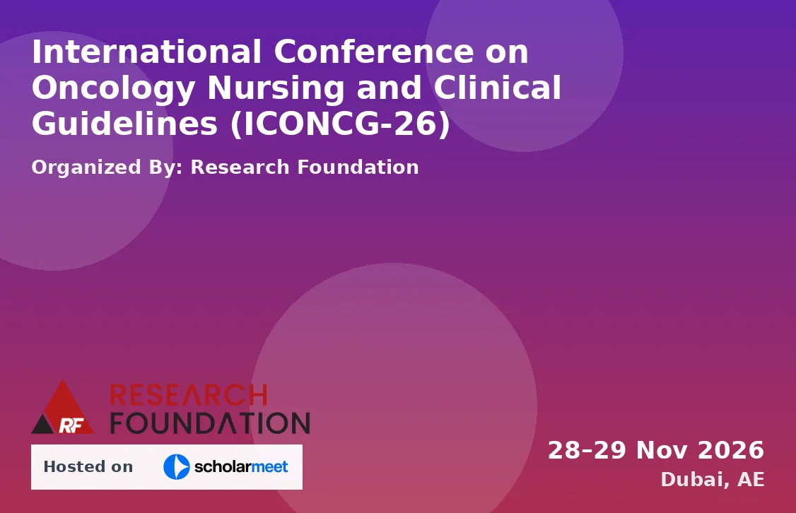 International Conference on Oncology Nursing and Clinical Guidelines (ICONCG-26)