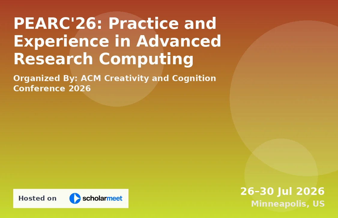 PEARC'26: Practice and Experience in Advanced Research Computing