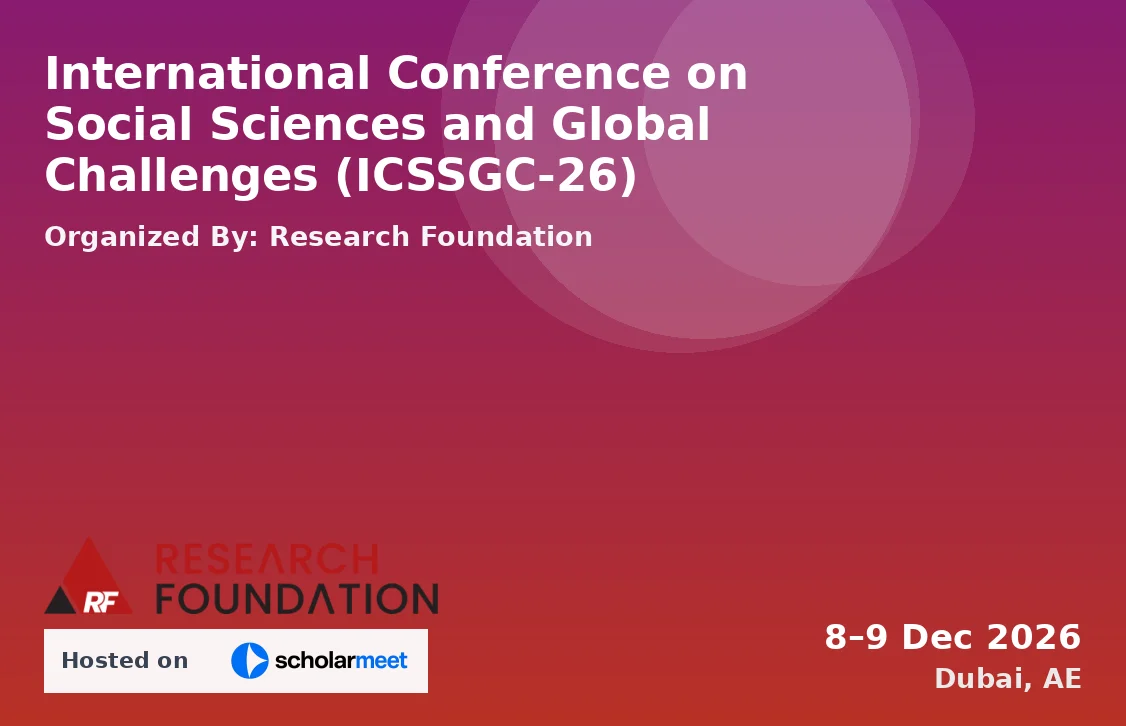 International Conference on Social Sciences and Global Challenges (ICSSGC-26)