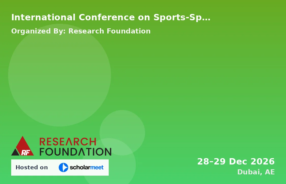 International Conference on Sports-Specific Conditioning and Performance Enhancement (ICSSCPE-26)